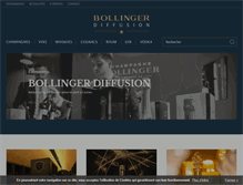 Tablet Screenshot of bollinger-diffusion.com